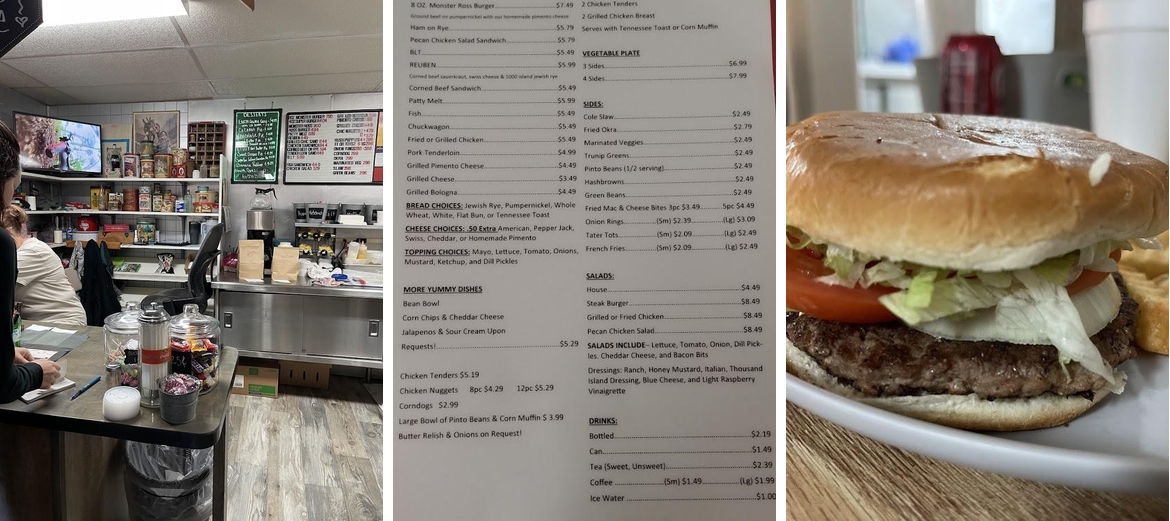 Becky's Grocery and Grill Menu